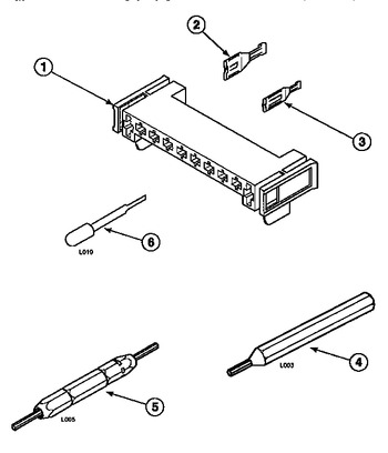 Diagram for LE7101WB (BOM: PLE7101WB)