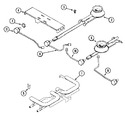 Diagram for 03 - Burner/manifold Assembly