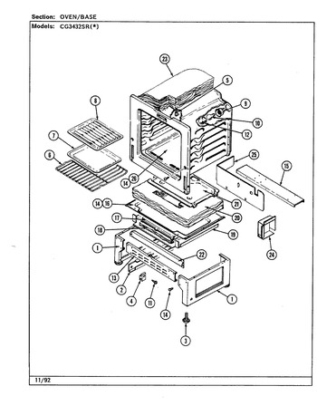 Diagram for CG3432XRA