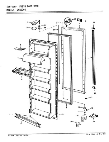 Diagram for CNNS208 (BOM: 9T01B)