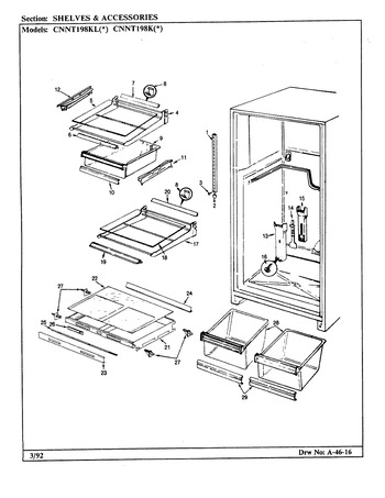 Diagram for CNNT198KL (BOM: CF67A)