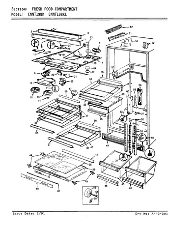 Diagram for CNNT198KLA (BOM: AF52B)