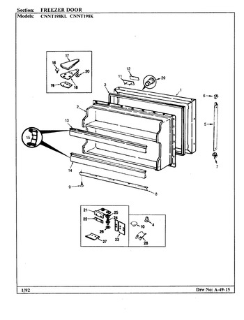 Diagram for CNNT198KLA (BOM: BF52A)