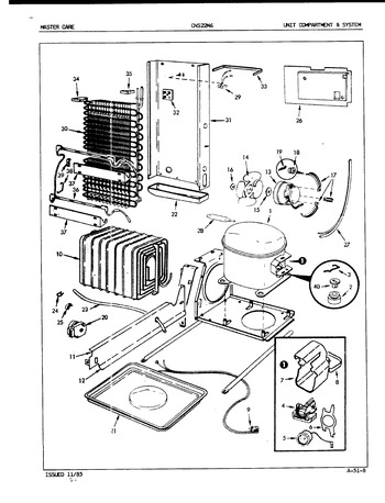 Diagram for CNS22M6H (BOM: 5M63B)