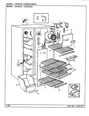 Diagram for CNS22V8 (BOM: BR16B)