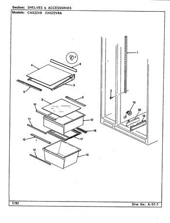 Diagram for CNS22V8 (BOM: BR16B)