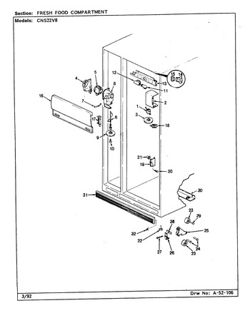 Diagram for CNS22V8 (BOM: CR16A)