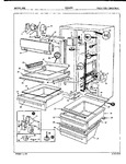 Diagram for 02 - Fresh Food Compartment