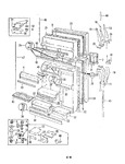 Diagram for 02 - Fresh Food & Freezer Door