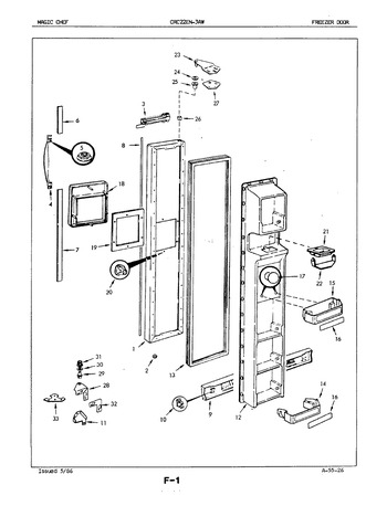 Diagram for CRC22EY-3AW (BOM: 5M79B)