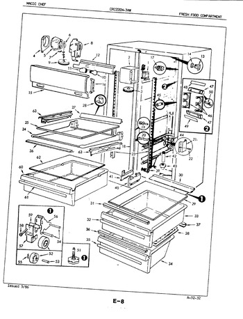 Diagram for CRC22EA-3AW (BOM: 5M79B)