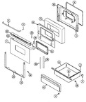 Diagram for 03 - Door/drawer