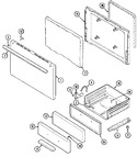 Diagram for 04 - Door/drawer
