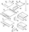 Diagram for 11 - Shelves & Accessories