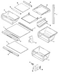 Diagram for 11 - Shelves & Accessories