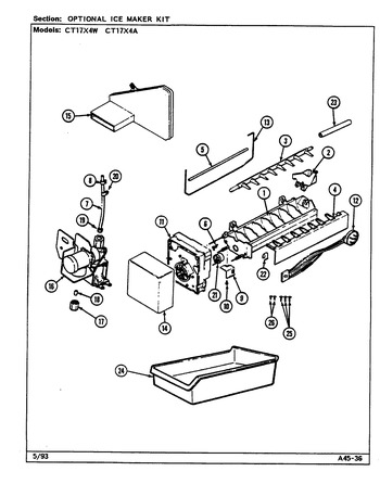 Diagram for CT17X4A (BOM: DC34B)