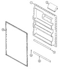 Diagram for 09 - Fresh Food Inner Door