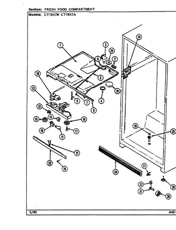 Diagram for CT19X7A (BOM: DC67A)