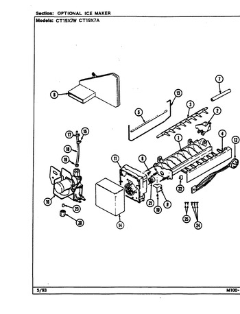 Diagram for CT19X7A (BOM: DC67A)