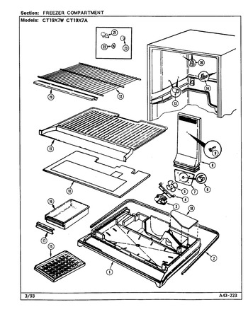 Diagram for CT19X7A (BOM: DE65A)