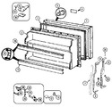 Diagram for 02 - Freezer Door