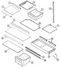 Diagram for 09 - Shelves & Accessories