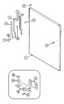 Diagram for 07 - Fresh Food Outer Door (bisque)