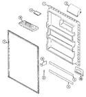 Diagram for 06 - Fresh Food Inner Door