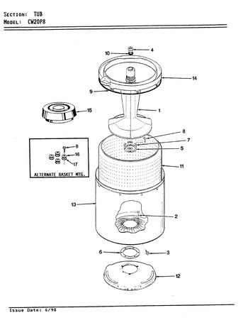 Diagram for CW20P8W