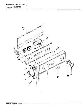 Diagram for CW20P8WC