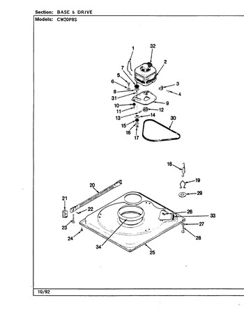 Diagram for CW20P8HS