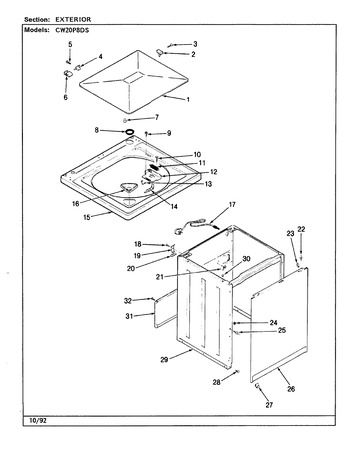 Diagram for CW20P8DS