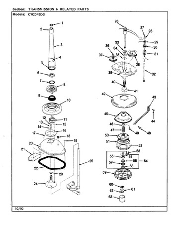 Diagram for CW20P8DS