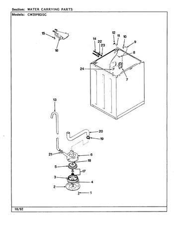 Diagram for CW20P8DSC