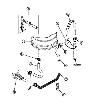 Diagram for LW3502W2 (BOM: PLW3502W2 B)