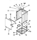 Diagram for 08 - Front Panel, Base Assy And Cabinet Assy