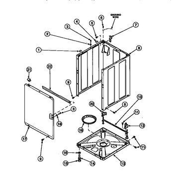 Diagram for LW3502W2 (BOM: PLW3502W2 B)