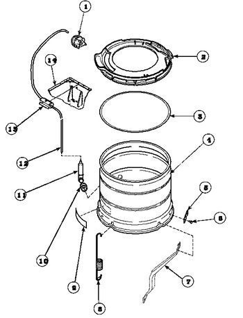 Diagram for LW4203W2 (BOM: PLW4203W2 B)