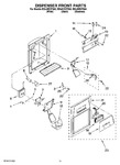 Diagram for 08 - Dispenser Front Parts