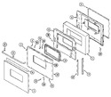 Diagram for 04 - Door (serial Prefix 10)