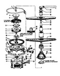 Diagram for 03 - Motor, Heater & Spray Arm Details