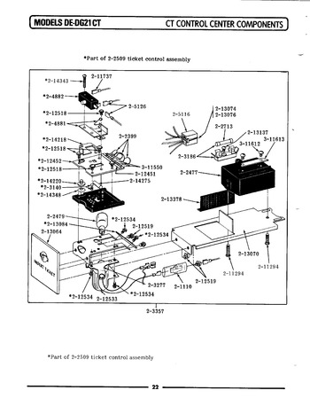 Diagram for DG21CT