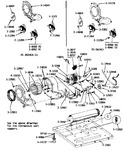 Diagram for 08 - Motor, Blower, Base Frame & Thermostats