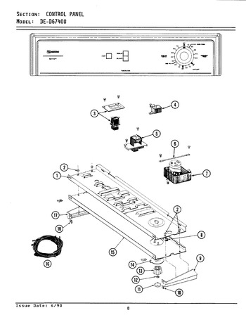 Diagram for DE7400