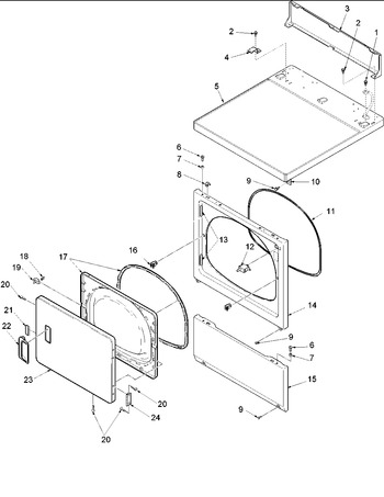 Diagram for DLE330RAW (BOM: PDLE330RAW)