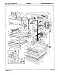 Diagram for 03 - Fresh Food Compartment