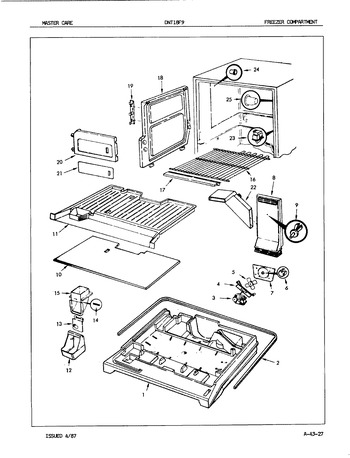 Diagram for DNT18F9LA (BOM: 5B64B)