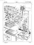 Diagram for 03 - Fresh Food Compartment