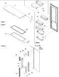 Diagram for 12 - Refrigerator Door, Trim & Handles