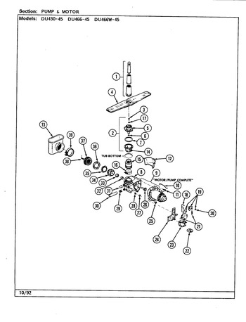 Diagram for DU430-45